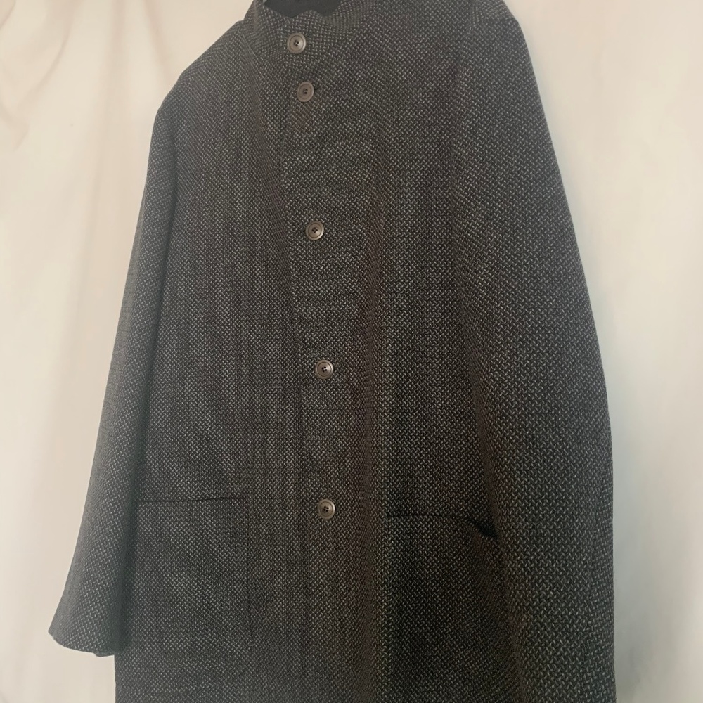Mens Ermenegildo Zenga Soft Wool Coat